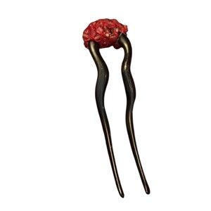 HAIR accessories stick & beaded ponytail holder ‘s NWOT